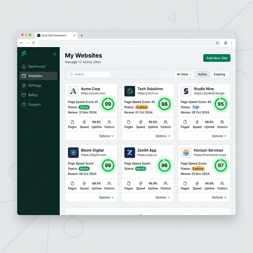 Full dashboard
